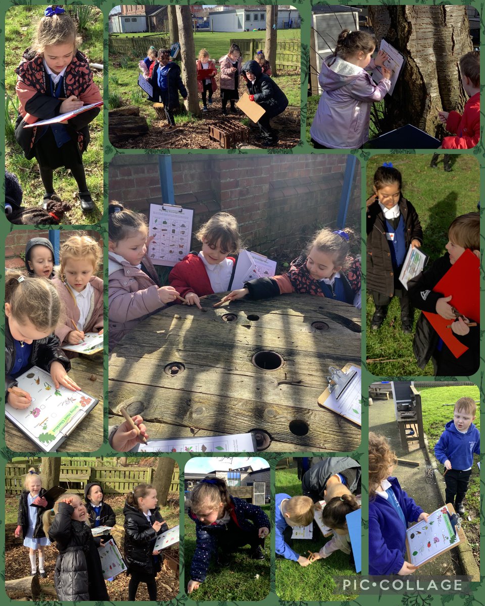 We have been taking our learning outside and exploring our school grounds. We have discovered seasonal changes and types of plants and flowers ☘️🌼🌿@riverside_pri