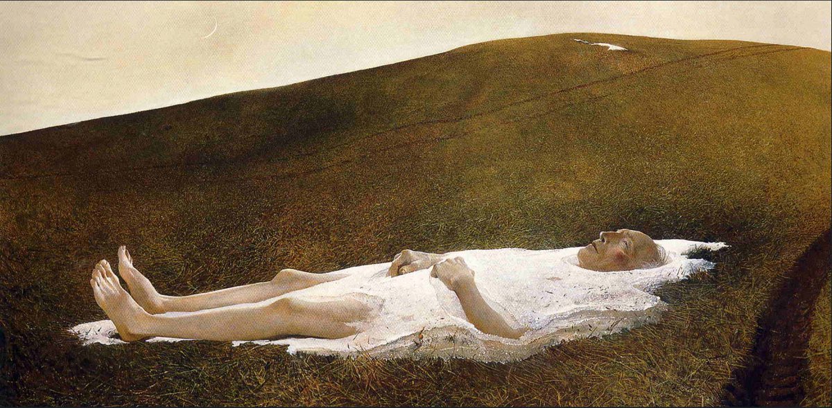 アンドリュー・ワイエス （Andrew Wyeth、1917-2009） 『春』 （Spring）