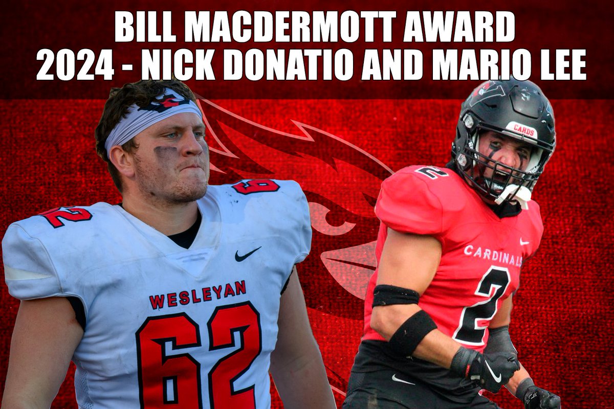 Congratulations to our Bill MacDermott Award winners! 

#RollCards