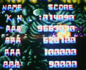 1000万ゲームの寸止めといえば、ワイはサンダークロスII(サンプルバージョン)の966万。その直後に無事1000万達成できました (≧∇≦)