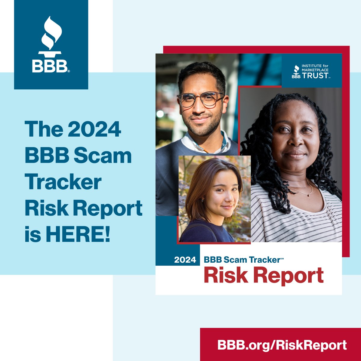 BBBNorthAlabama's tweet photo. ⚠️ Want to know the sneakiest scams that impacted people in 2024? We’ve got the inside scoop. Get the full report NOW!
🔗 https://t.co/B4HmcKyORm
#BBB #ScamTracker #RiskReport https://t.co/4eo52yyk6i