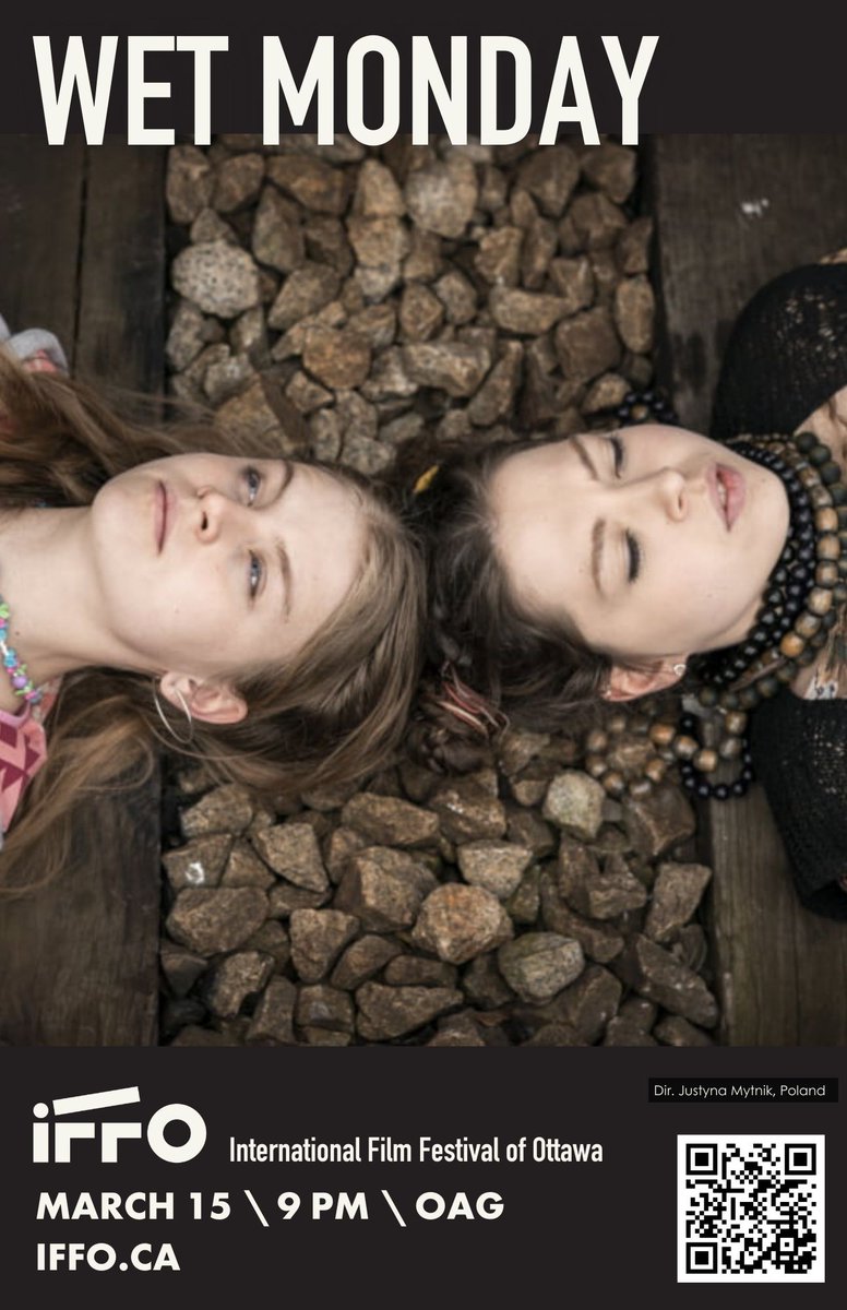 Join us on March 15, 2025, at 9 PM at the Ottawa Art Gallery for Wet Monday, a triumphant debut feature from  🇵🇱 filmmaker Justyna Mytnik.
This haunting yet powerful film explores trauma, resilience, and the bonds that help us heal. Part of the 5th edition of the <a href="/IFFOttawa/">International Film Festival of Ottawa (IFFO)</a>, Wet