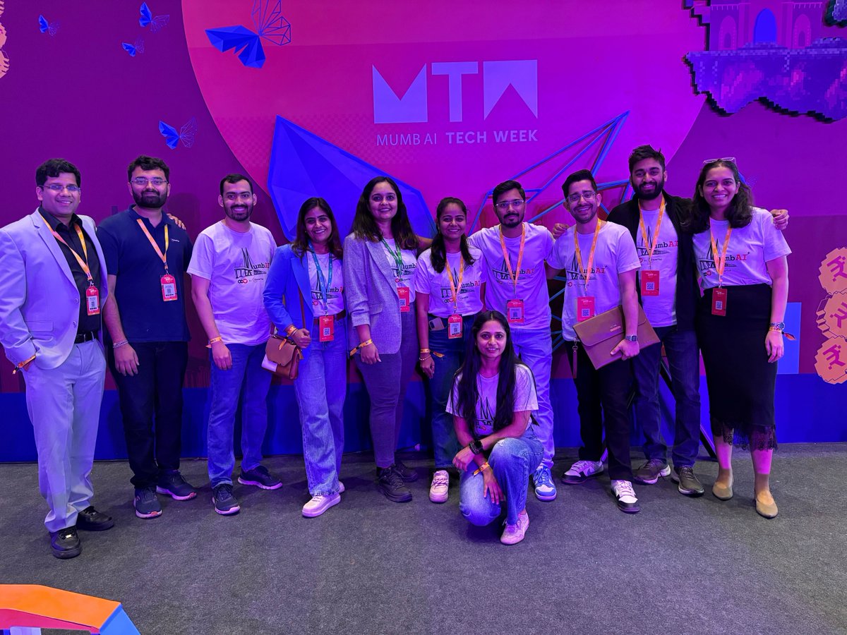 CleverTap's tweet image. That’s a wrap on #MumbaiTechWeek! 🚀

Two incredible days of tech, innovation, and insightful conversations! From groundbreaking ideas to game-changing discussions, Mumbai Tech Week was a powerhouse of inspiration. ✨

We were thrilled to be a part of it—connecting with industry…