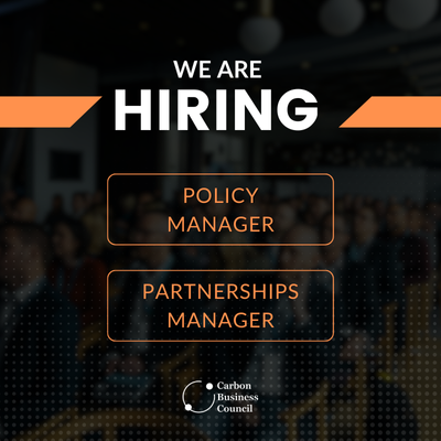 Very excited that the Carbon Business Council (<a href="/CO2Council/">Carbon Business Council</a>) team is growing! We’re hiring for multiple positions. Join a coalition of more that 100 innovators working together to make a gigaton scale climate impact and boost the economy. 

carbonbusinesscouncil.org/careers