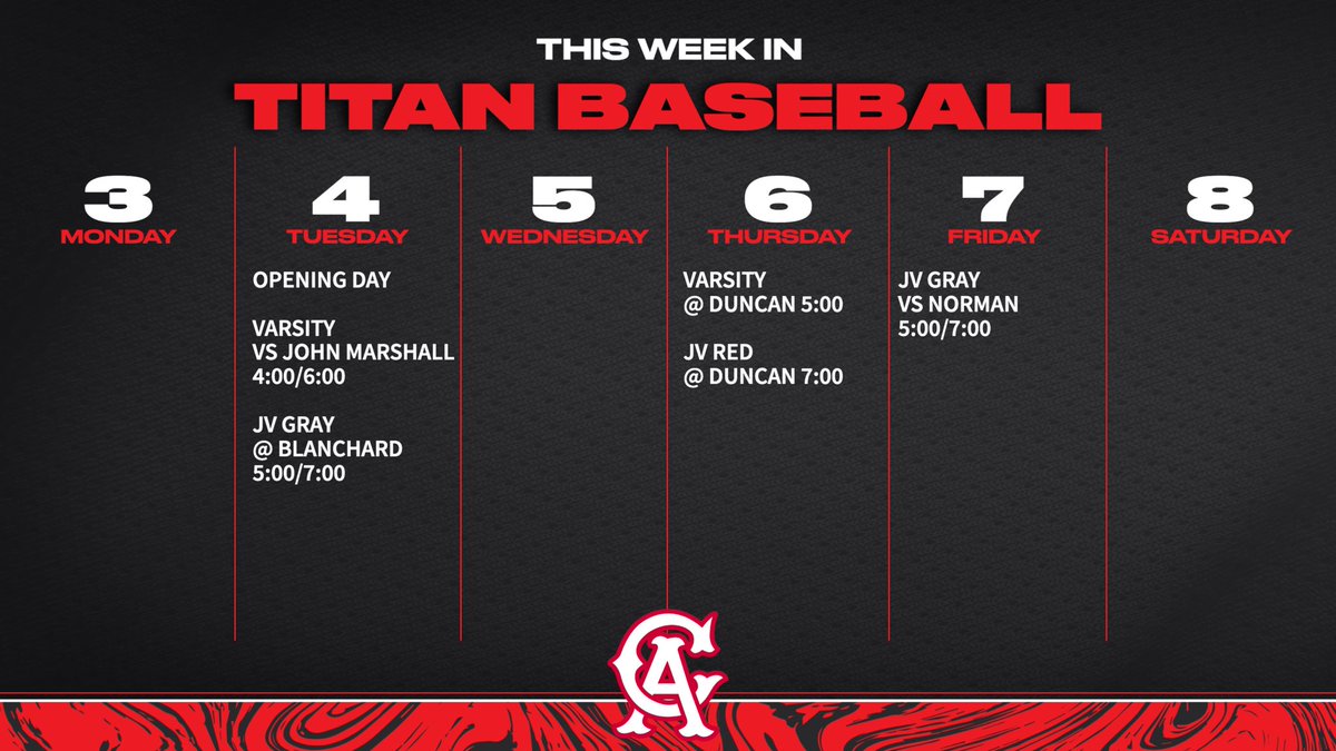 Carl Albert Baseball (@titans_baseball) on Twitter photo 