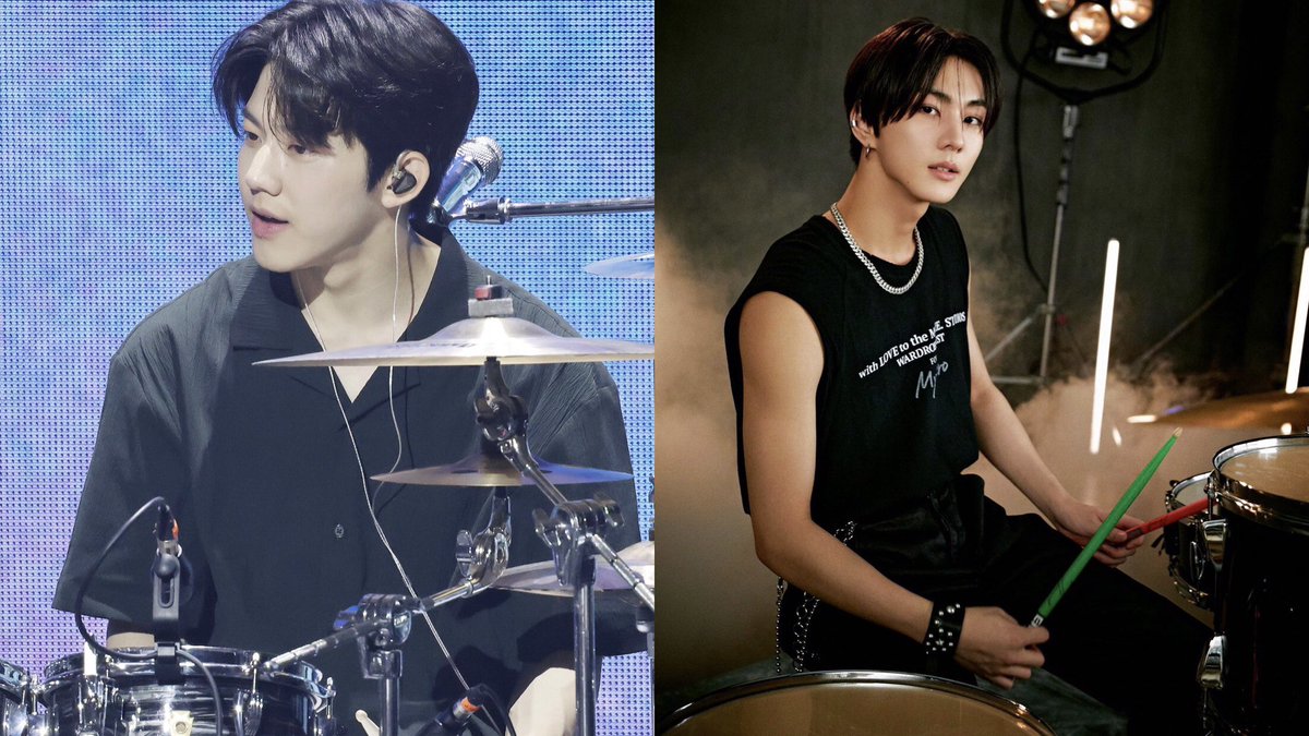 kittenswon's tweet image. #도운 #정원 my drummer 🥁