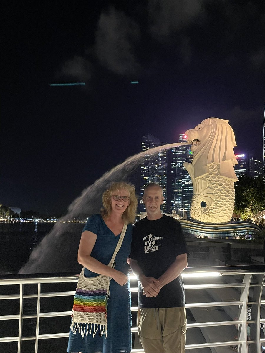 Singapore 🇸🇬 for three days before returning home. This will not be long enough I fear! 🤪
