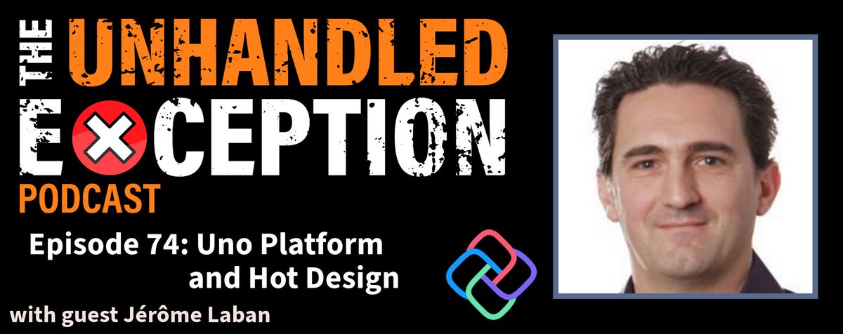 .NET Foundation (@dotnetfdn) on Twitter photo The next #UnhandledException podcast episode has dropped! In it, <a href="/dracan/">Dan Clarke 🎙</a> was joined by Jérôme Laban to chat about the UnoPlatform, and an awesome new feature called Hot Design!
The podcast is available on all major podcast platforms.
hubs.li/Q038Rm360 #dotnet The next #UnhandledException podcast episode has dropped! In it, <a href="/dracan/">Dan Clarke 🎙</a> was joined by Jérôme Laban to chat about the UnoPlatform, and an awesome new feature called Hot Design!
The podcast is available on all major podcast platforms.
hubs.li/Q038Rm360 #dotnet