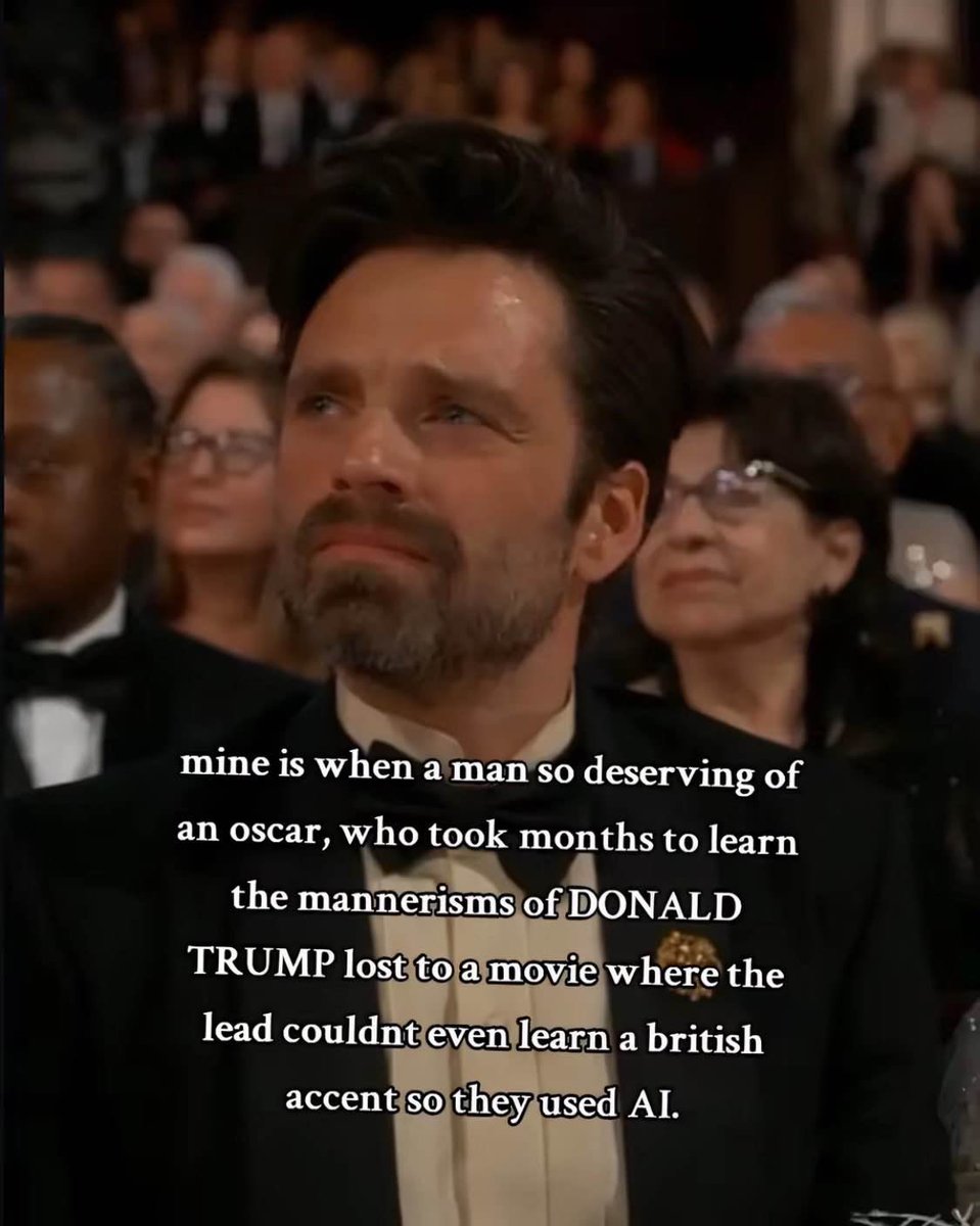 audiences in 2045 when i lose to the cis woman who was digitally altered to look clockier to play a fictional transfem hacktivist despite my deeply researched and celebrated performance in the nancy mace biopic