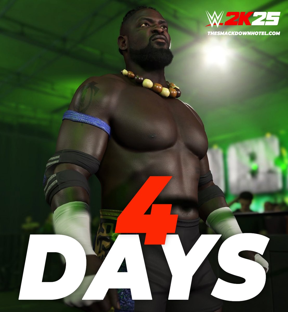 TheSDHotel's tweet image. 4 DAYS To Go!

🗓️-4 Early Access 
🗓️-11 Standard Edition

#WWE2K25