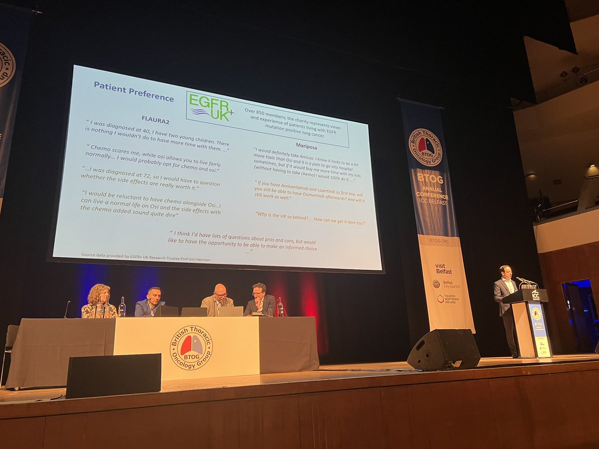 Sanjay Popat (@drsanjaypopat) on Twitter photo EGFR-M+ Advanced NSCLC. Ami/laz or Chemo-Osi. What to do? <a href="/Alex__Georgiou/">Alex Georgiou</a> asked <a href="/EgfrUk/">EGFR Positive Lung Cancer UK</a> and received mixed responses per slide. More work needed on pt selection strategies. #BTOG25 <a href="/BTOGORG/">BTOG</a> EGFR-M+ Advanced NSCLC. Ami/laz or Chemo-Osi. What to do? <a href="/Alex__Georgiou/">Alex Georgiou</a> asked <a href="/EgfrUk/">EGFR Positive Lung Cancer UK</a> and received mixed responses per slide. More work needed on pt selection strategies. #BTOG25 <a href="/BTOGORG/">BTOG</a>