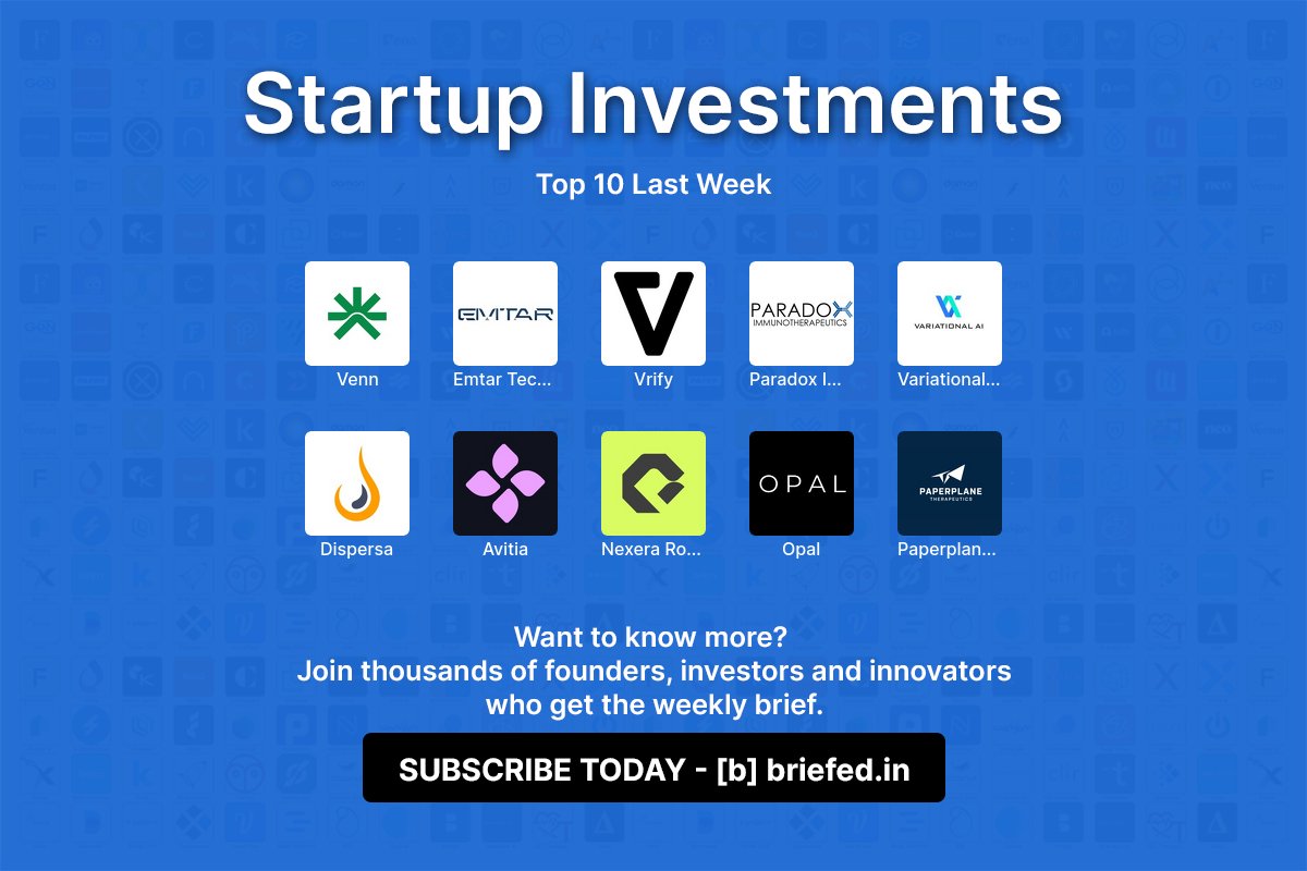 Here are the 🇨🇦 tech investments from last week!

Want to know more?
Latest trends: brf.fyi/3B6ELDH
Newsletter: brf.fyi/377k7bL