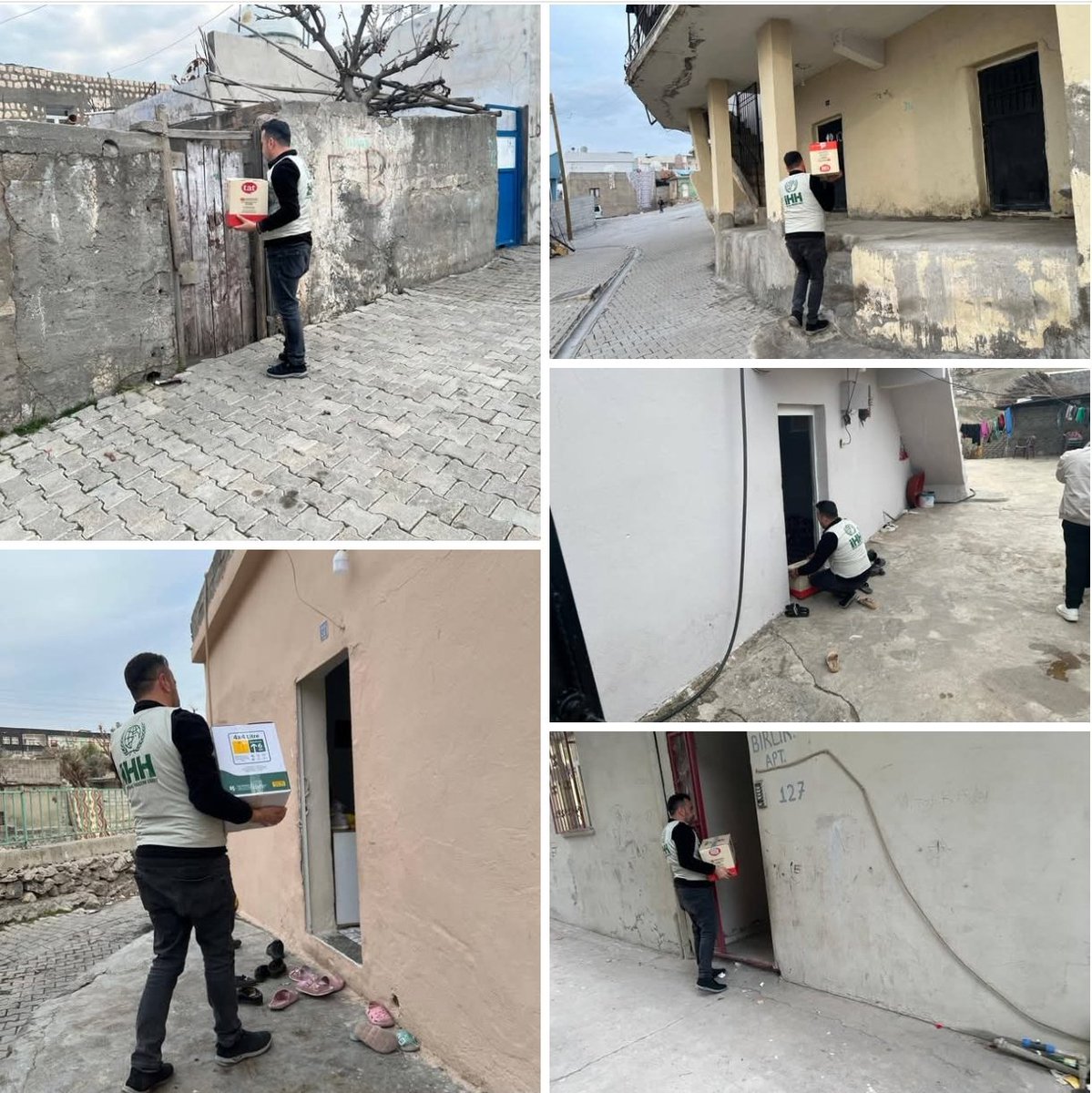 Silopi İHH olarak Ramazan'da gıda kolisi dağıtımlarımız devam ediyor. #Ramazan #İHH #Silopi