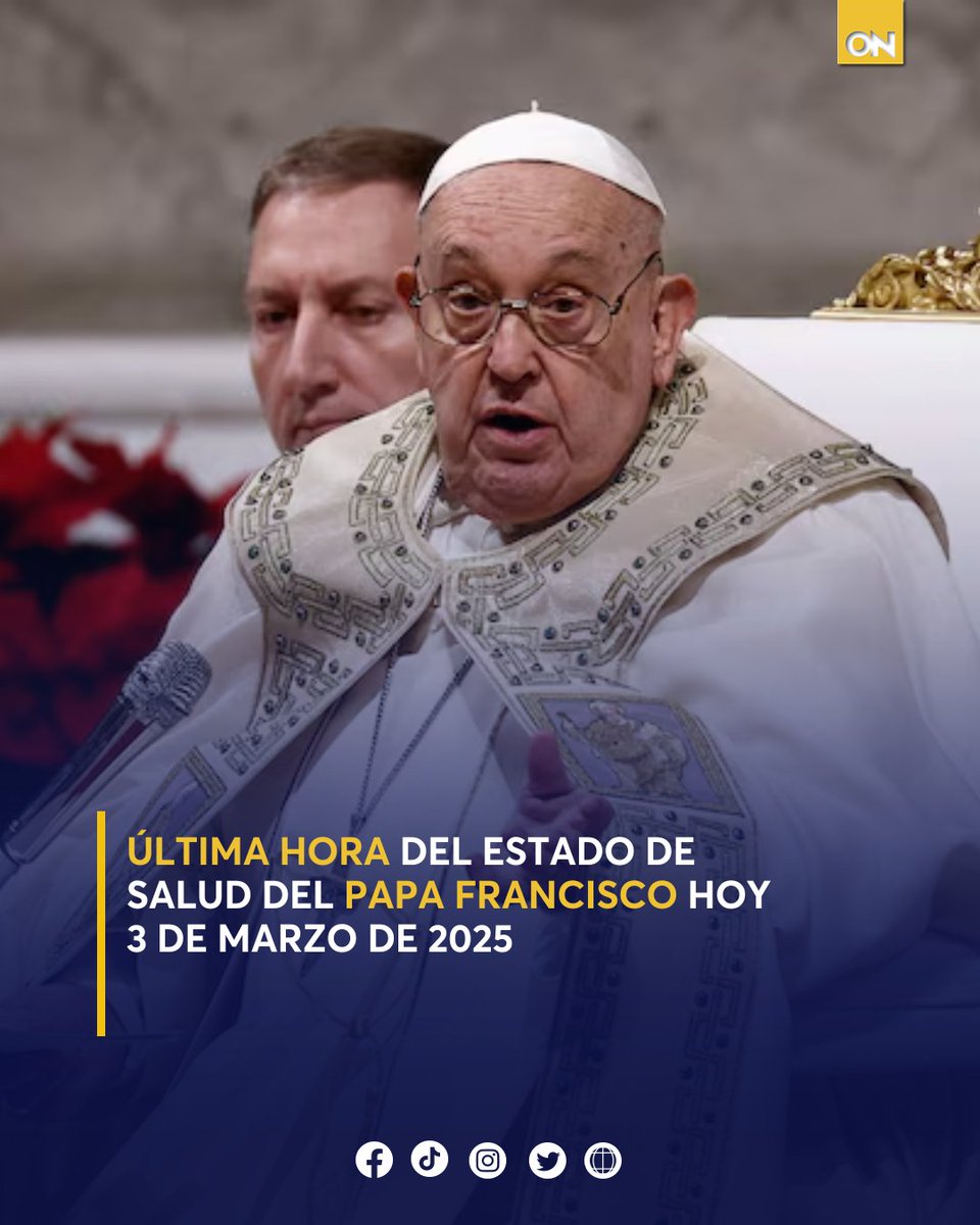 canal11hn's tweet image. 🌎 ¡Actualización del estado de salud del Papa Francisco!🔴 Ingresa a la nota y mira el reporte desde El Vaticano.👉🏻 oncenoticias.hn/internacional/… 

#PapaFrancisco #EstadodeSalud #ElVaticano