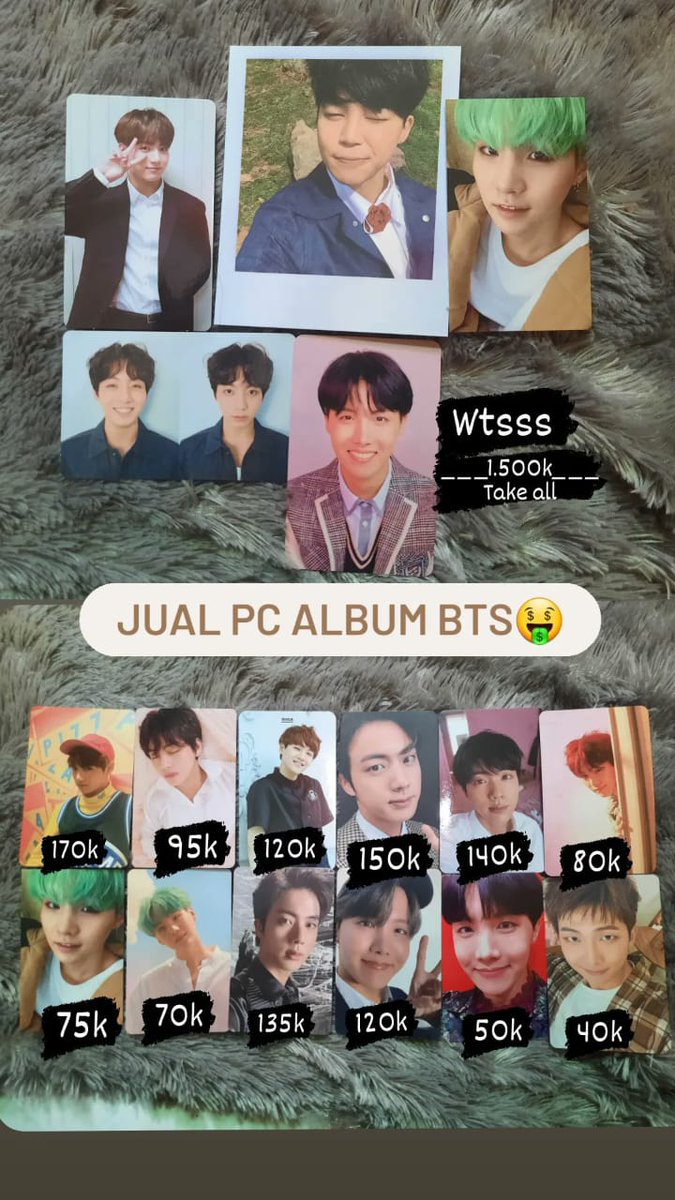 kentankgorrreng's tweet image. WTS// want to sell

Aab pc bts 
•padang

#bts #jualpcbts #jualkpopmerch #kpopmerch #army #BTSARMY #btsmerch