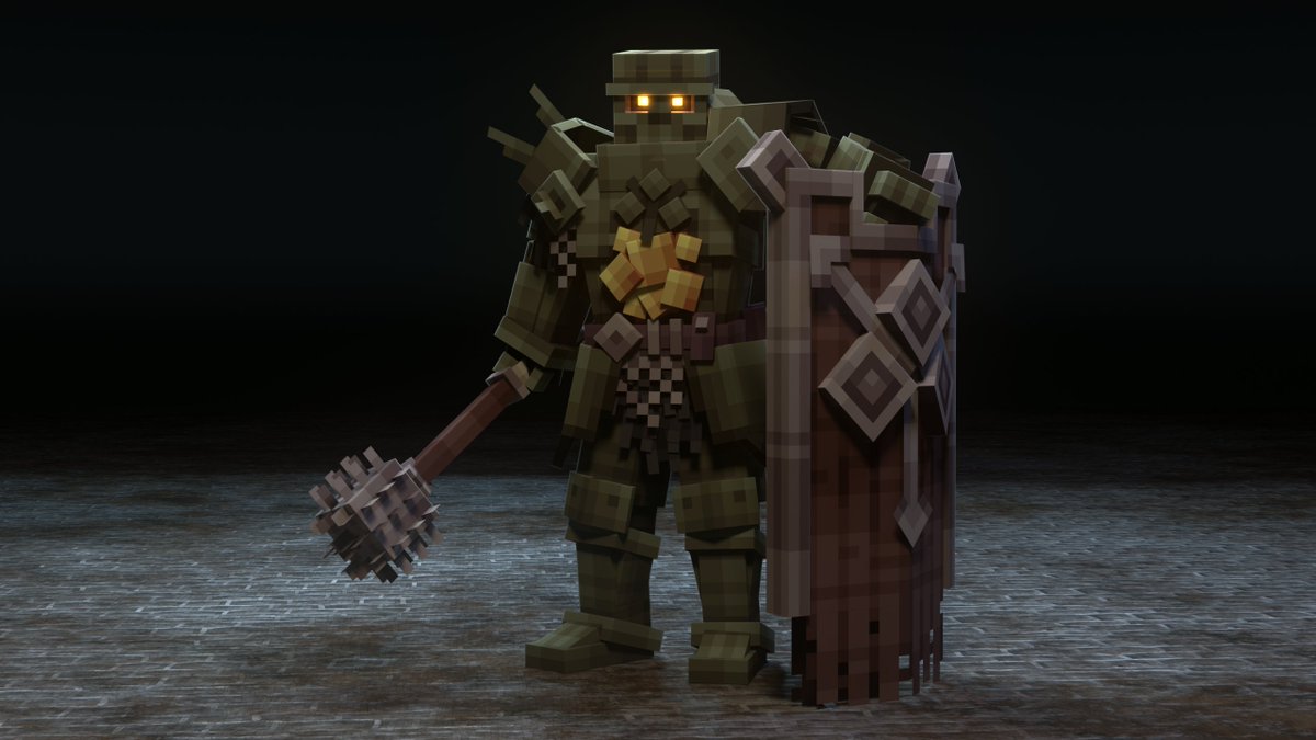Warhammer Vermintide 2 - Rotten Shield

<a href="/blockbench/">Blockbench</a>
#lowpoly #minecraft #minecraftmodel #3Dmodel #pixelart #blockbench #Blockbench