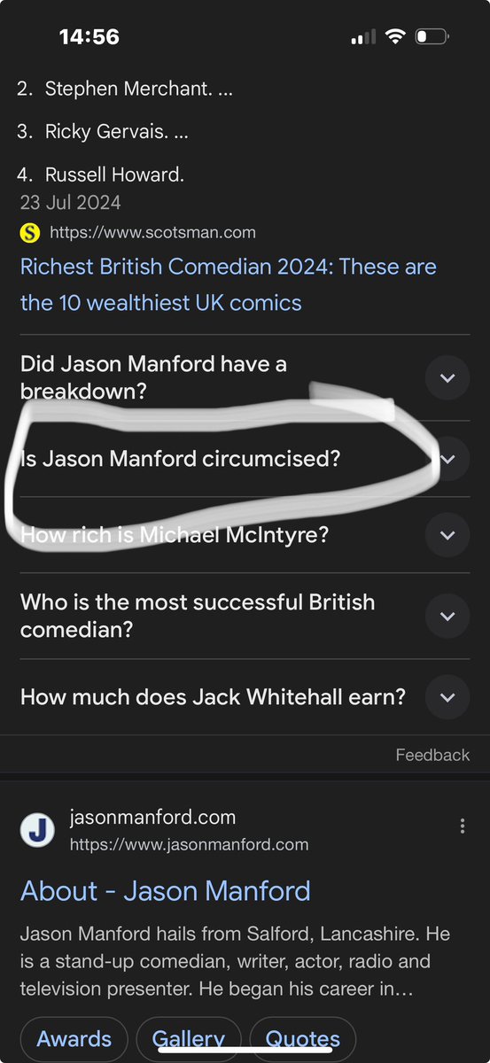 DannyJonahJones's tweet photo. @JasonManford just noticed this popular Jason Manford search 🤣 https://t.co/yKwpIDo0PW