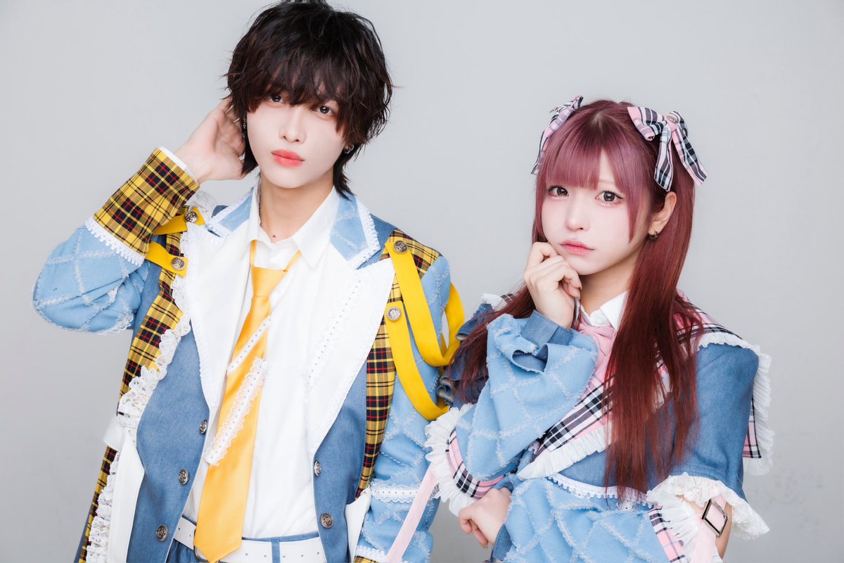 にゃんだふる！ 🐾新メンバーペアショット🐾 ▶︎ぎんしゃむ パステル