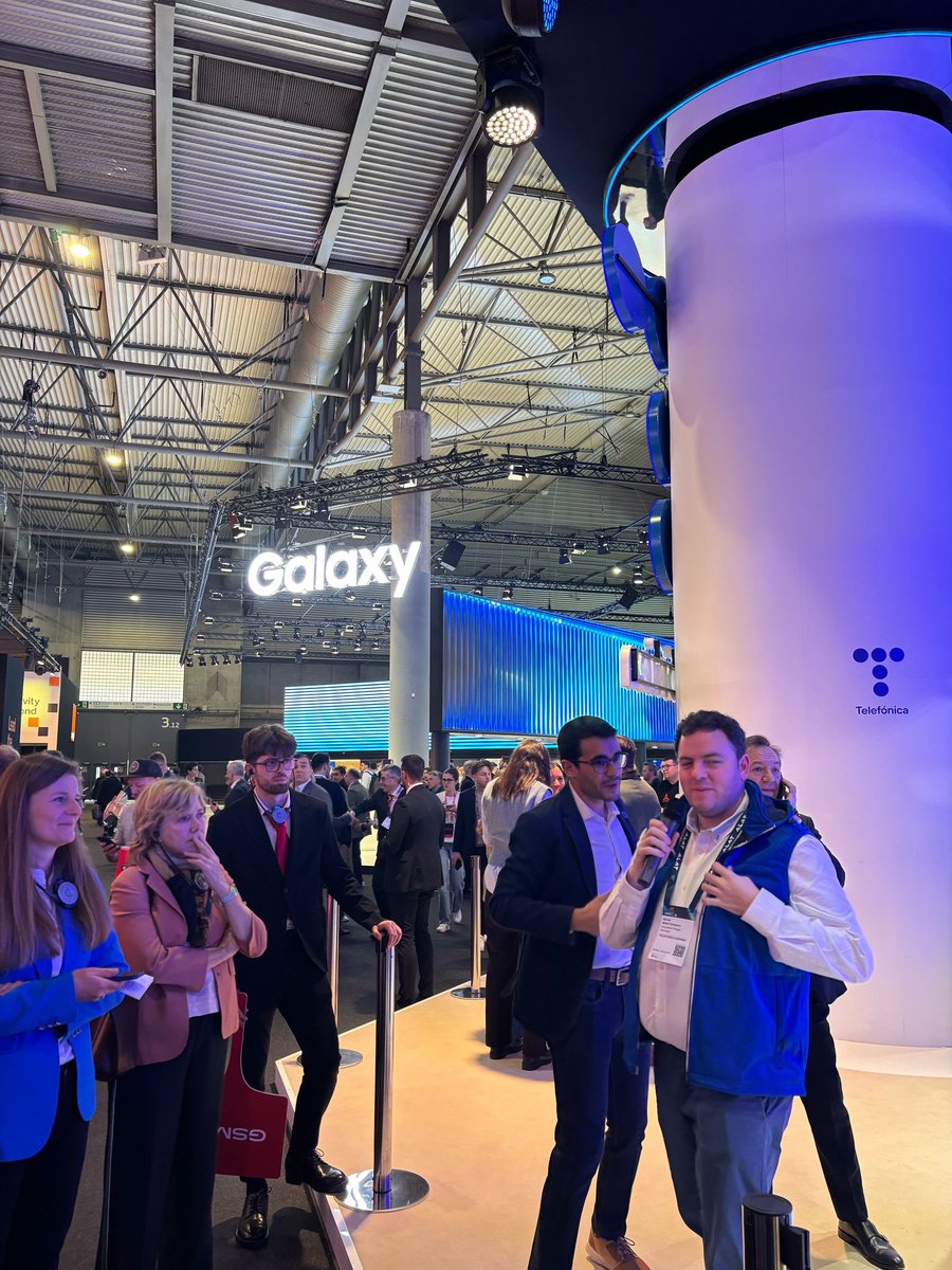 GSMA Europe (@gsmaeurope) on Twitter photo #EIF2GSMA delegation visits <a href="/Telefonica_En/">Telefónica</a> stand at #MWC25.
The delegation get a chance to learn about the latest industry developments including demos on #OpenGateway, for advanced remote drone management, featuring a distinct Drone-as-a-Service model, and cryptography for #EIF2GSMA delegation visits <a href="/Telefonica_En/">Telefónica</a> stand at #MWC25.
The delegation get a chance to learn about the latest industry developments including demos on #OpenGateway, for advanced remote drone management, featuring a distinct Drone-as-a-Service model, and cryptography for