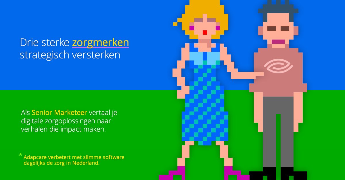 🚀Bij Adapcare ontwikkel je marketingstrategieën voor 3 sterke labels in zorginnovatie. Creëer impact met jouw B2B expertise 💫 bit.ly/419laAg #B2Bmarketing #vacature #CollegaGezocht #solliciteernu