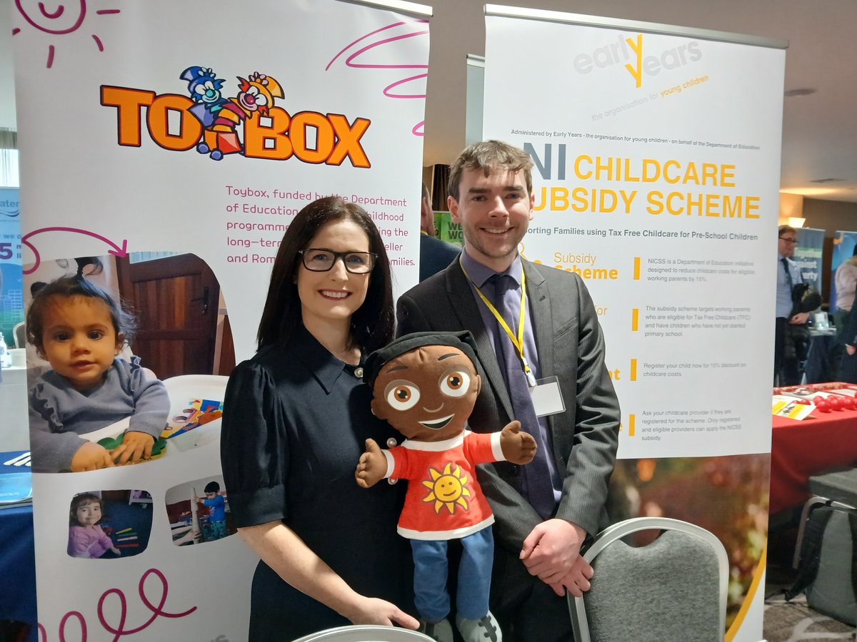 earlyyearsorg's tweet photo. Great to attend @allianceparty Conference. Thanks to all who dropped by our stand including @naomi_long, @SorchaEastwood, @NualaMcAllister, @DannyDonnelly1 &amp; @PaulaJaneB MLA. 

We appreciate your support in continuing to raise issues on behalf of children and families in NI. https://t.co/WP2UEGql7l