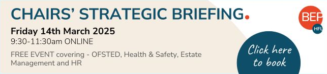 If you have a couple of hours free on Friday 14th March come and join us for our FREE Chairs Strategic Briefing and get up to speed with the latest developments buckseducationpartnership.co.uk/book-an-event/… <a href="/HfLGovernance/">HfL Governance</a>