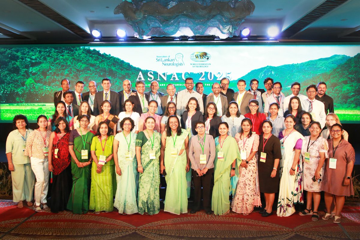 Thank you to everyone who contributed towards the success of our annual congress -ASNAC 2025! Great days of education in Neurology and fellowship! #Neurology #SriLanka
