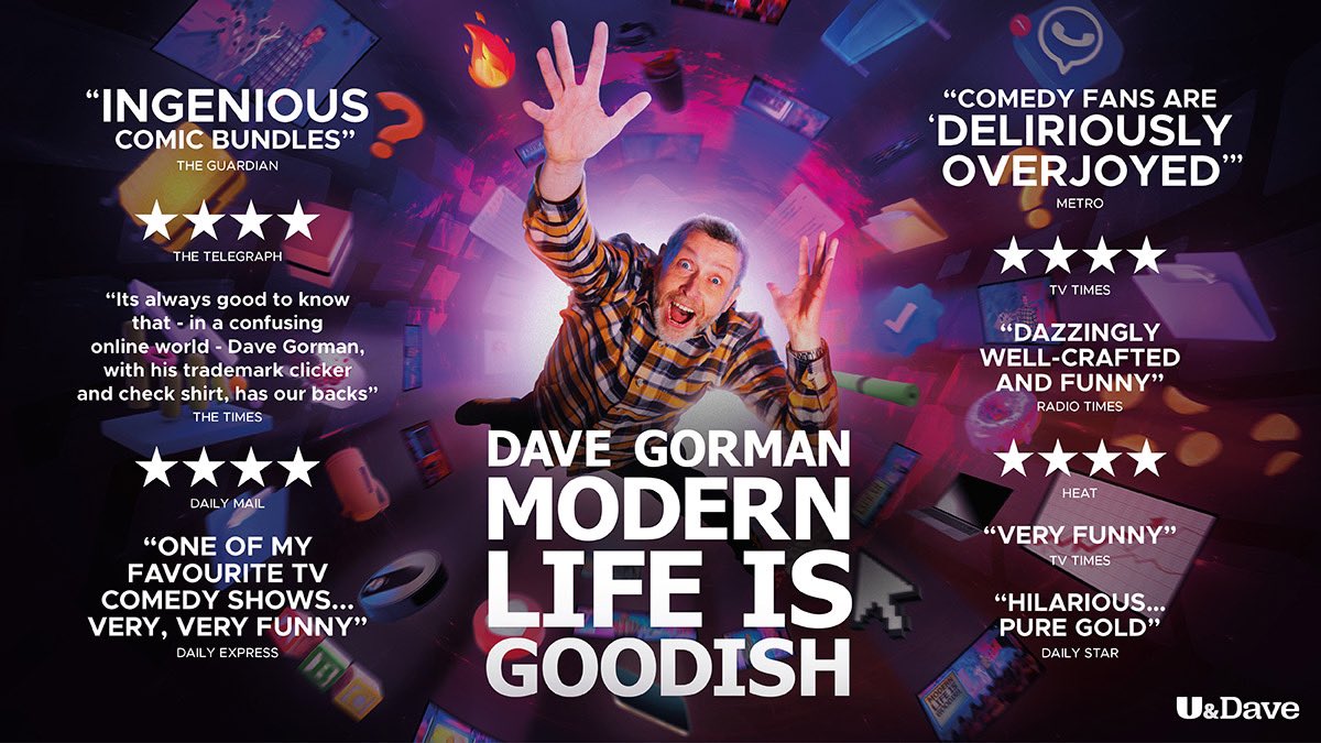 Series 6, episode 2 is on tonight at 9.

Or you can watch it - and all the other episodes whenever you like over at U u.co.uk/genre/comedy