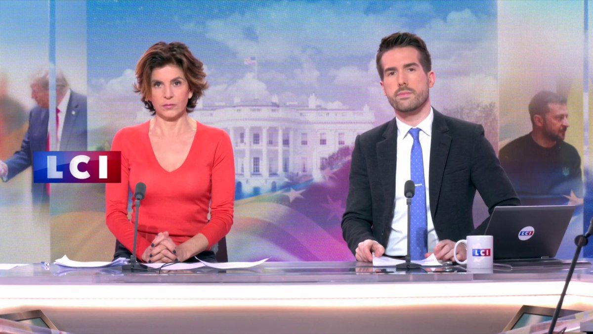 TF1 Pro (@tf1pro) on Twitter photo #Audiences <a href="/LCI/">LCI</a> - Vendredi 28 février
🥇LEADER chaîne info pour l'Édition Spéciale "Trump / Zelensky : Rencontre à la Maison Blanche" (22h-00h)
🏆Records de saison
📌408 000 Tvsp
🔝Pic à 563 000 Tvsp
✅2,9% de PdA 4+
<a href="/AnneNivat/">anne nivat</a> <a href="/GuillaumeCerin/">Guillaume Cérin</a> #Audiences <a href="/LCI/">LCI</a> - Vendredi 28 février
🥇LEADER chaîne info pour l'Édition Spéciale "Trump / Zelensky : Rencontre à la Maison Blanche" (22h-00h)
🏆Records de saison
📌408 000 Tvsp
🔝Pic à 563 000 Tvsp
✅2,9% de PdA 4+
<a href="/AnneNivat/">anne nivat</a> <a href="/GuillaumeCerin/">Guillaume Cérin</a>