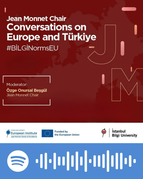 🎙️ #BILGINormsEU Jean Monnet Kürsüsü podcast serisi yayında!

📌Türkiye-AB ilişkileri, çevre, insan hakları ve güvenlik gibi konular üzerine gerçekleştirdiğimiz sohbetleri Spotify’da dinleyebilirsiniz! 

🎧bit.ly/41BWrWK

#BILGINormsEU #JeanMonnet #Podcast