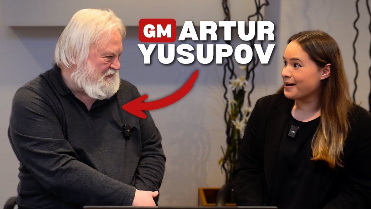 “You need about 10 or 15 random qualities to be a brilliant chess player” 
Check out my interview with Grandmaster Artur Yusupov here
youtu.be/JzG44328U7U