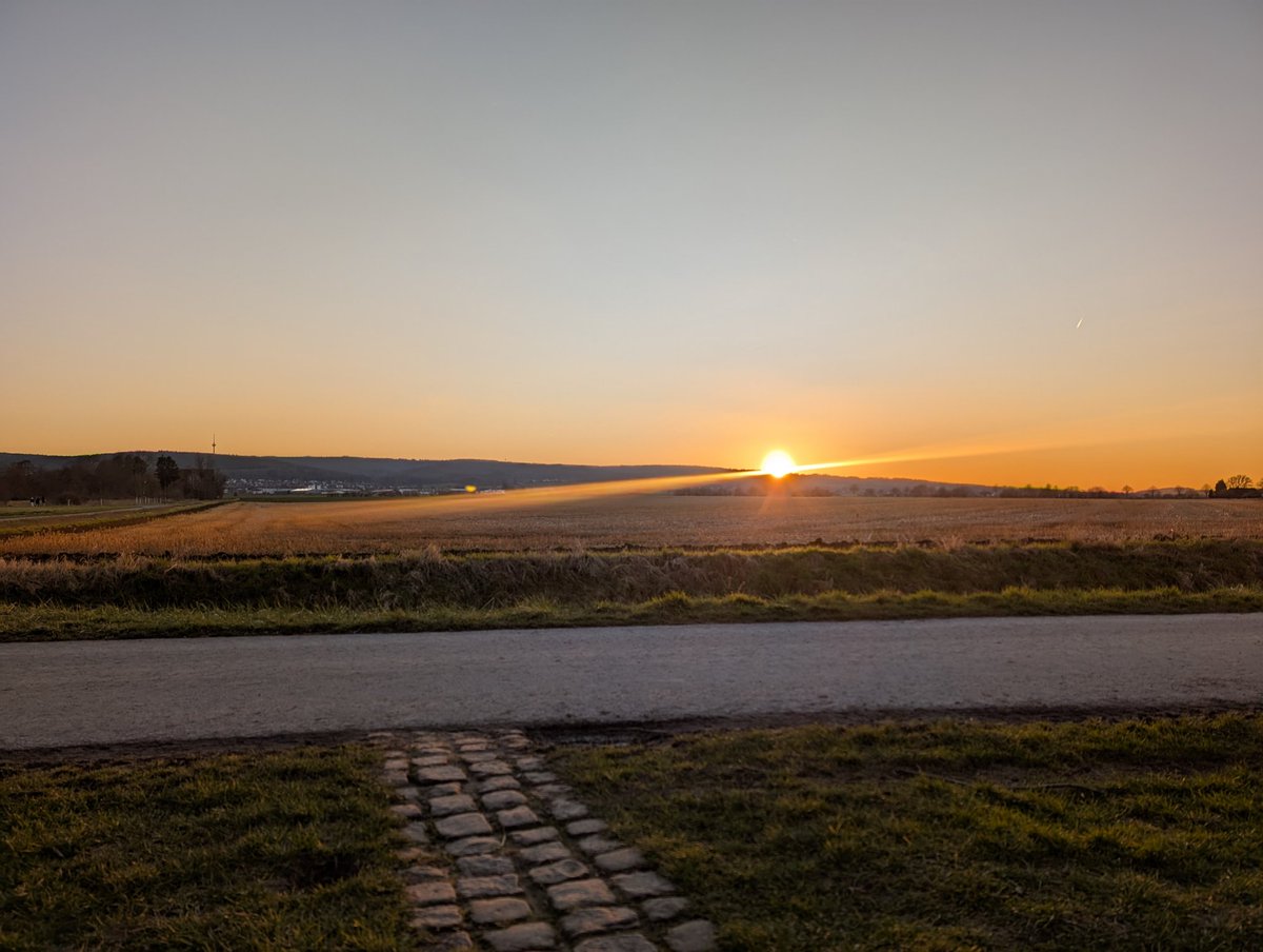 enjoying the sunset :3