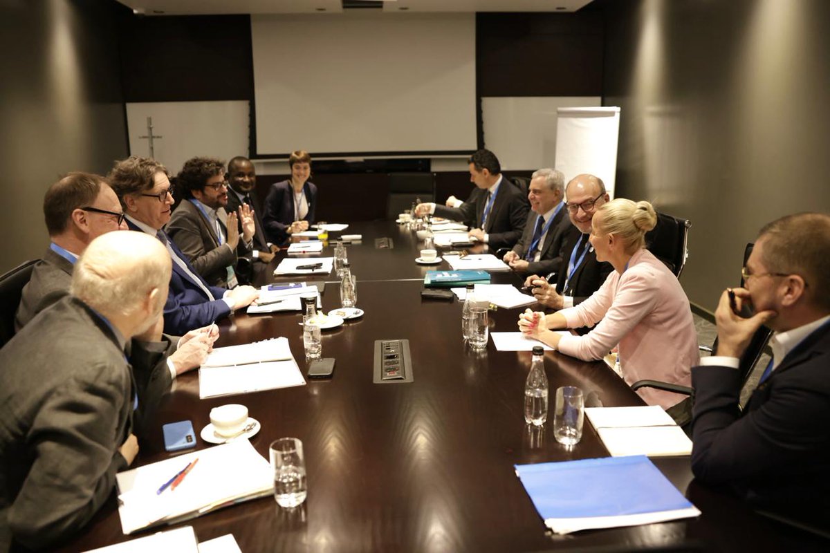 AFD_en 🇫🇷 🇪🇺 (@afd_en) on Twitter photo <a href="/HDjoufelkit/">Helene Djoufelkit</a> <a href="/WaterFinanceC/">Water Finance Coalition</a> <a href="/WorldBankWater/">World Bank Water</a> <a href="/UN_Water/">UN-Water</a> <a href="/RiouxRemy/">Rémy Rioux</a> <a href="/AIIB_Official/">AIIB</a> <a href="/DBSA_Bank/">DBSA Bank</a> <a href="/FinanceInCommon/">Finance in Common</a> <a href="/CelineGilquin/">Celine Gilquin</a> <a href="/RobynoatesOates/">Robyn Oates</a> <a href="/MotsengHoldings/">Motseng Investment Holdings</a> <a href="/PeleMkhari/">Pele Mkhari</a> #FinanceInCommon2025 | Discussions between the 5 members of #JEFIC (Joint European Financiers for International Cooperation)
The <a href="/GruppoCDP/">Cassa Depositi e Prestiti</a>, <a href="/KfW_int/">KfW</a>, <a href="/AECID_es/">AECID</a>, <a href="/BGK_pl/">Bank Gospodarstwa Krajowego 🇵🇱</a> & current Chair, AFD's <a href="/RiouxRemy/">Rémy Rioux</a> discussed their common participation within the <a href="/FinanceInCommon/">Finance in Common</a> coalition <a href="/HDjoufelkit/">Helene Djoufelkit</a> <a href="/WaterFinanceC/">Water Finance Coalition</a> <a href="/WorldBankWater/">World Bank Water</a> <a href="/UN_Water/">UN-Water</a> <a href="/RiouxRemy/">Rémy Rioux</a> <a href="/AIIB_Official/">AIIB</a> <a href="/DBSA_Bank/">DBSA Bank</a> <a href="/FinanceInCommon/">Finance in Common</a> <a href="/CelineGilquin/">Celine Gilquin</a> <a href="/RobynoatesOates/">Robyn Oates</a> <a href="/MotsengHoldings/">Motseng Investment Holdings</a> <a href="/PeleMkhari/">Pele Mkhari</a> #FinanceInCommon2025 | Discussions between the 5 members of #JEFIC (Joint European Financiers for International Cooperation)
The <a href="/GruppoCDP/">Cassa Depositi e Prestiti</a>, <a href="/KfW_int/">KfW</a>, <a href="/AECID_es/">AECID</a>, <a href="/BGK_pl/">Bank Gospodarstwa Krajowego 🇵🇱</a> & current Chair, AFD's <a href="/RiouxRemy/">Rémy Rioux</a> discussed their common participation within the <a href="/FinanceInCommon/">Finance in Common</a> coalition
