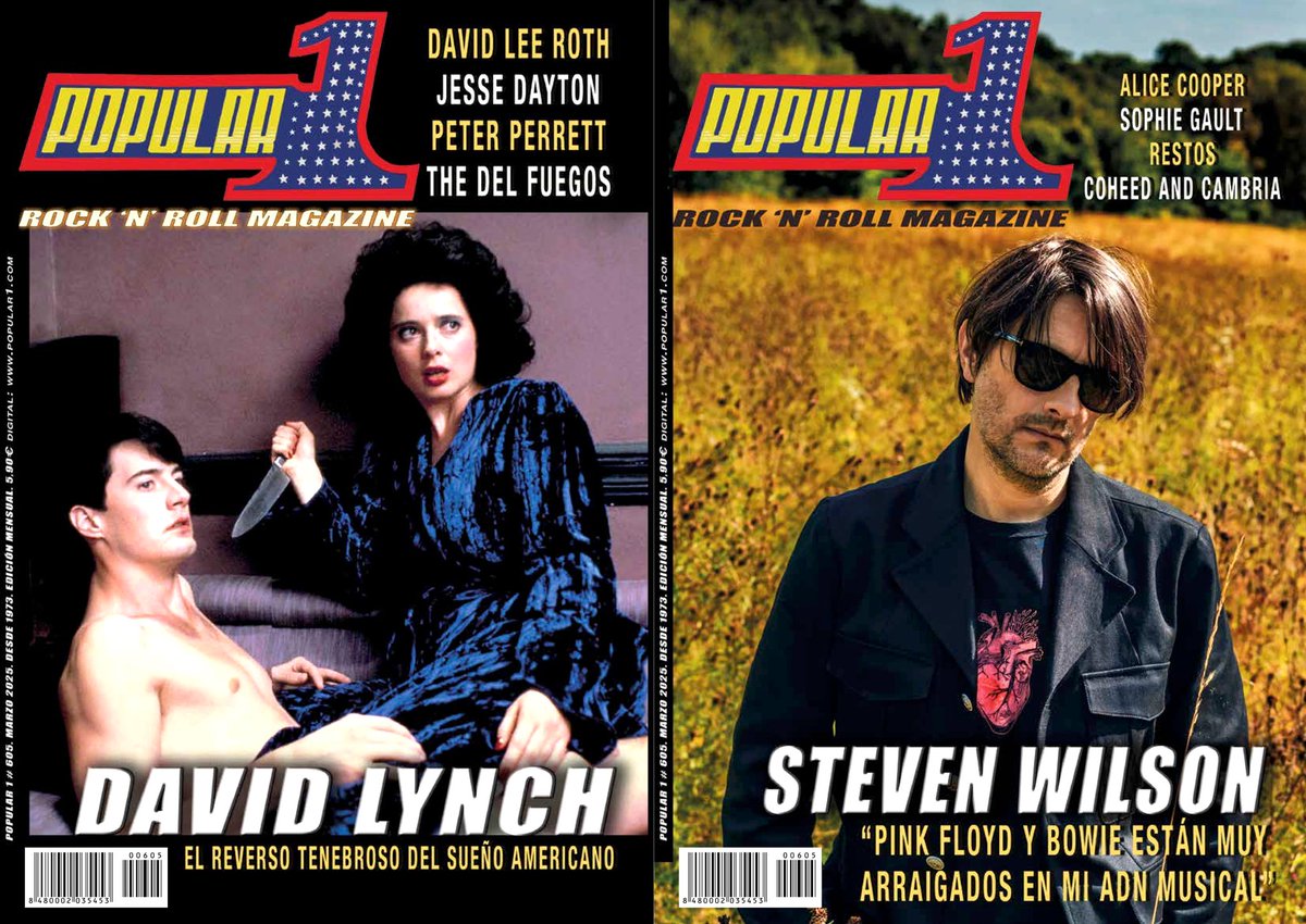 Este mes publico una reseña dedicada a "Una historia verdadera" en la revista Popular 1. Una vez más, ¡Fede en los quioscos y escribiendo sobre David Lynch! #Popular1 #DavidLynch #Cinema #cultura #Tendencias #actualidad #rock #stevenwilson #prensa #culture #Hollywood #Oscars2025