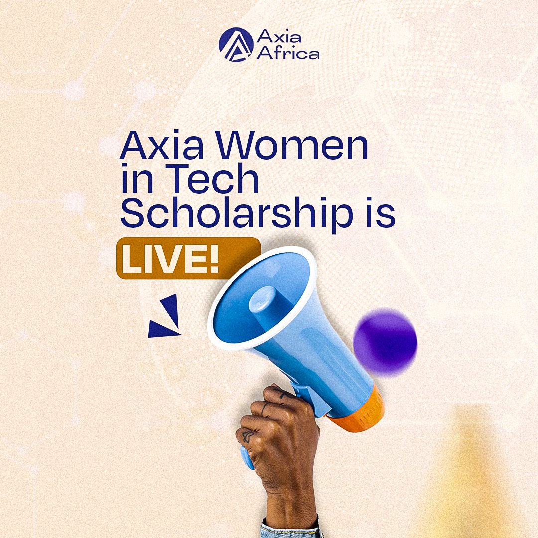 axiaafrica's tweet image. Tech is for everyone, and we’re making sure women get a seat at the table! Axia is empowering 5,000 women with scholarships in tech—skills, mentorship &amp;amp; career opportunities included!

📌 Deadline: March 9th
Apply now or share with a loved one! #WomenCan #WomeninTechScholarship