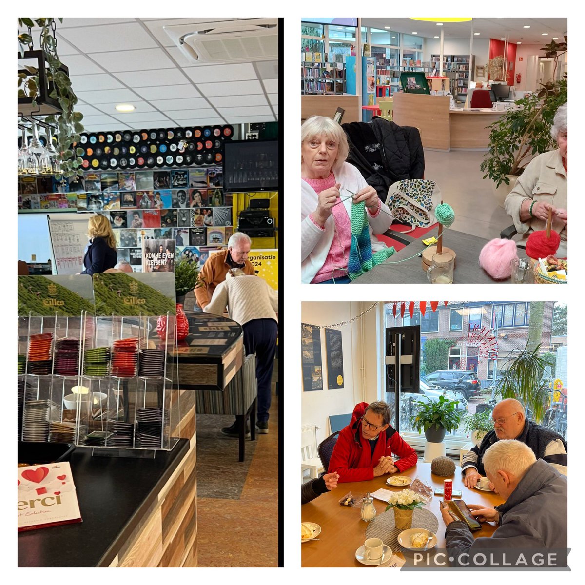 Vrijdag 28 februari hebben <a href="/groenlinks/">GroenLinks</a> <a href="/PvdA/">Partij van de Arbeid</a>  leden in #Hilversum alle #buurthuizen bezocht en medewerkers en vrijwilligers gecomplimenteerd met het fantastische werk. Wat zijn deze buurthuizen belangrijk voor sociale cohesie en tegen #eenzaamheid Raakt onze politieke identiteit!