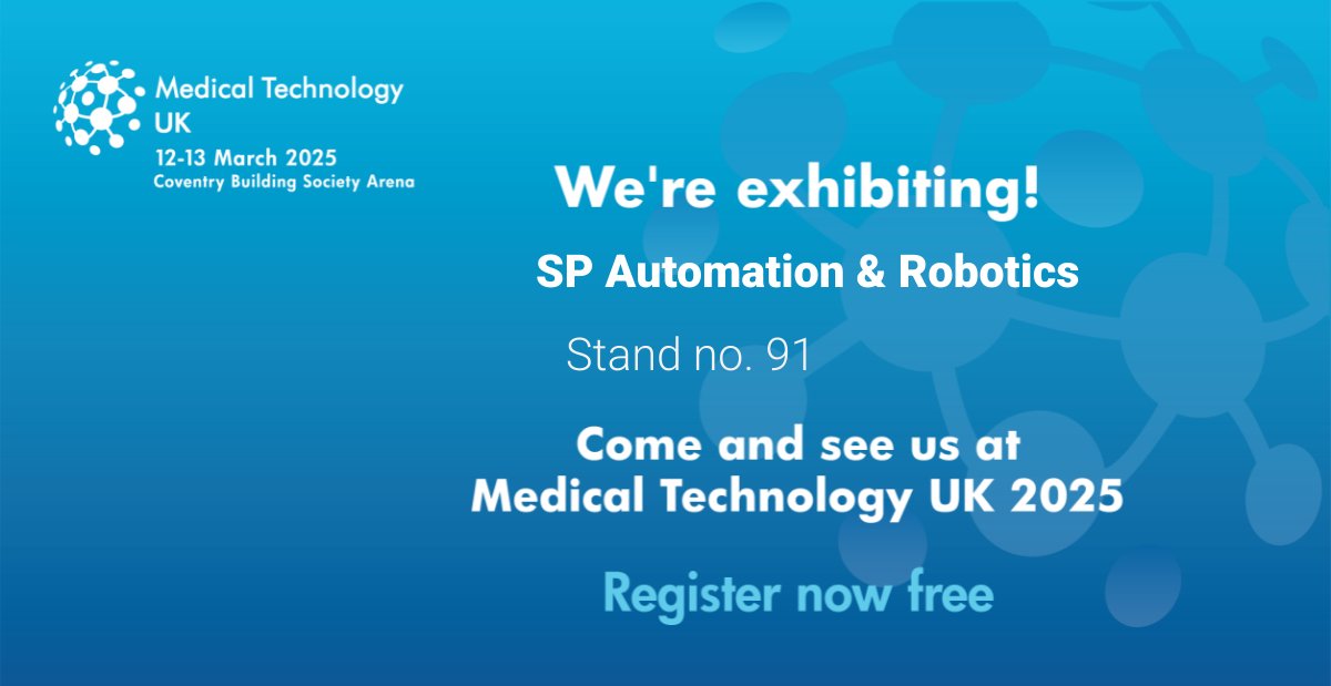 Medical Technology UK is a significant event in the medical device industry. It serves as a hub for professionals to connect, learn, and explore the latest innovations in the field.   

Register for free entry to the exhibition: ow.ly/qZKV50USZrB

Join us on Stand 91