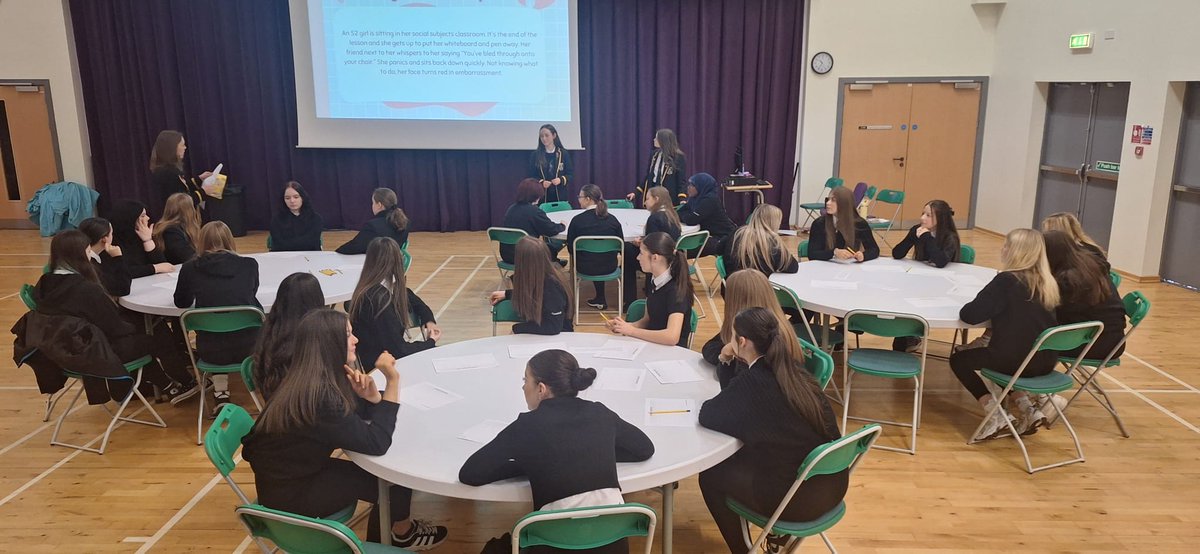 Our first workshop was a success! (we bribed them with sweets) 🩸#slaythehousedownboots