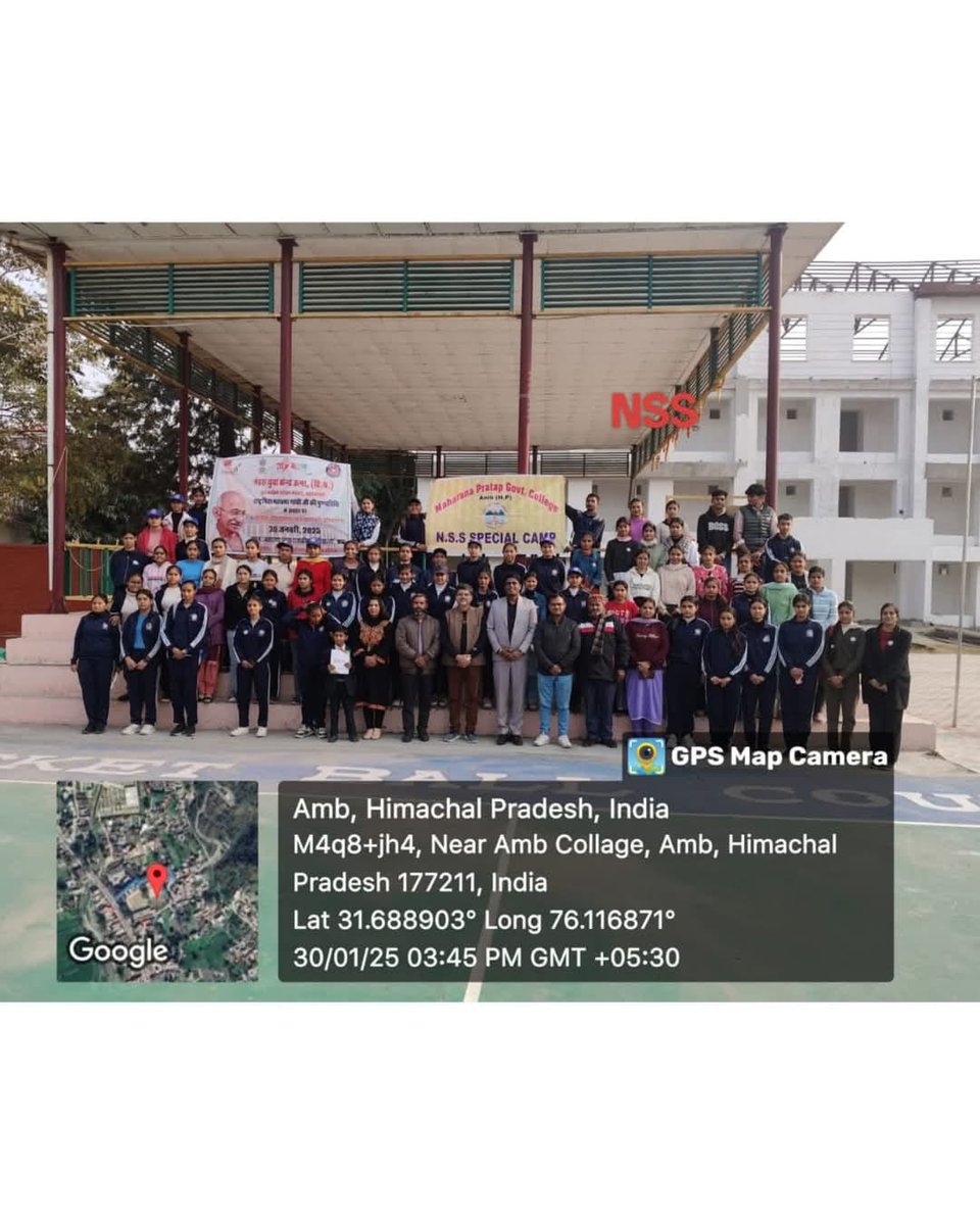 #latepost Mahatma Gandhi's martyrs day on 30 Jan 2025 at Amb College