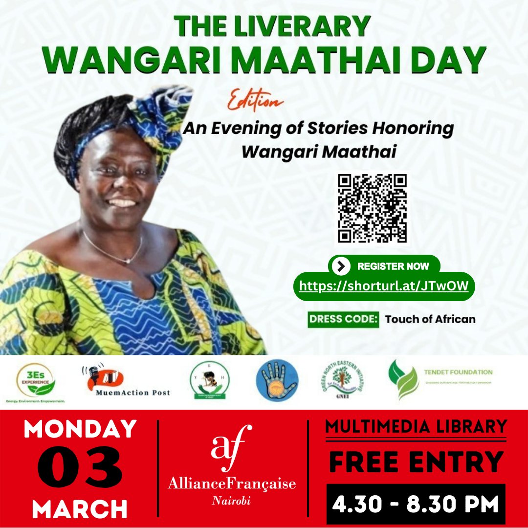 Just as Wangari Maathai used trees to heal the land, we use Art to educate, engage and ignite change. Join us today at <a href="/alliancefrdelhi/">Alliance française de Delhi</a> for an evening of stories in honor of Wangari Maathai.
#WangariMaathaiDay2025
#WorldWildlifeDay2025