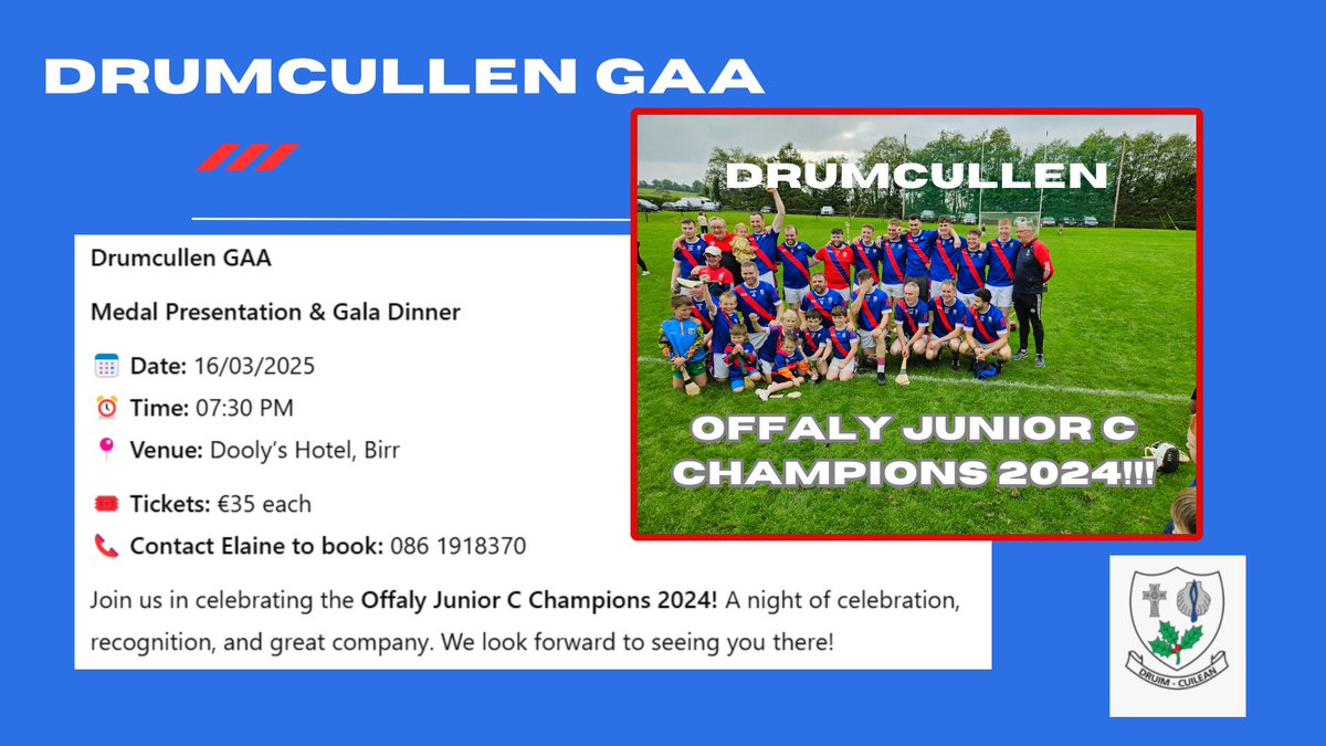 Drumcullen GAA (@drumcullen_gaa) on Twitter photo 