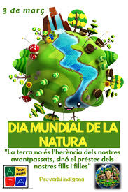 La Terra no és l'herència dels nostres avantpassats sinó el préstec dels nostres fills i filles!
#patrimoninatural