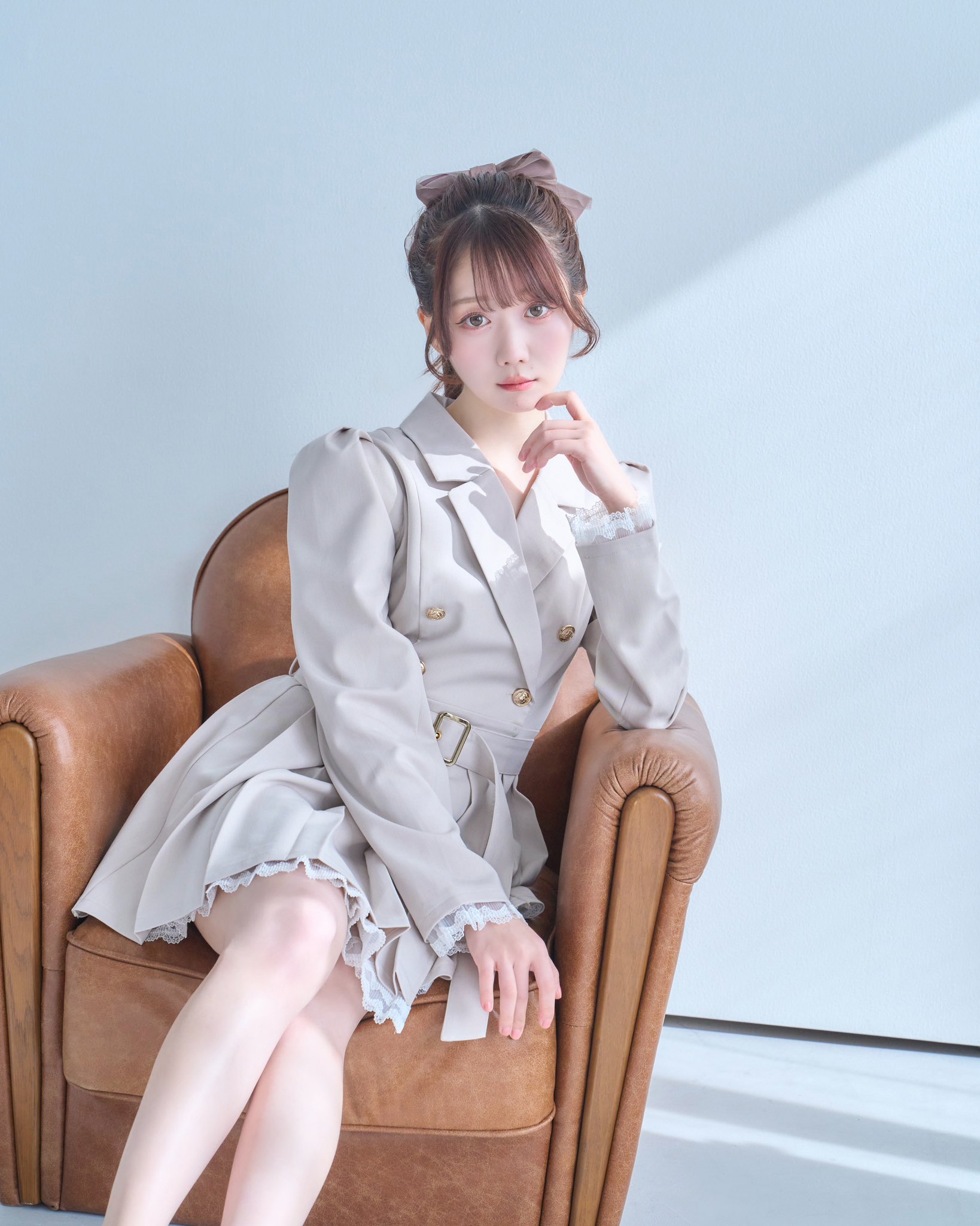 tailored jk pleated skirt opロゼミューズ ミニワンピ Tailored jk pleated skirt op rosemuse