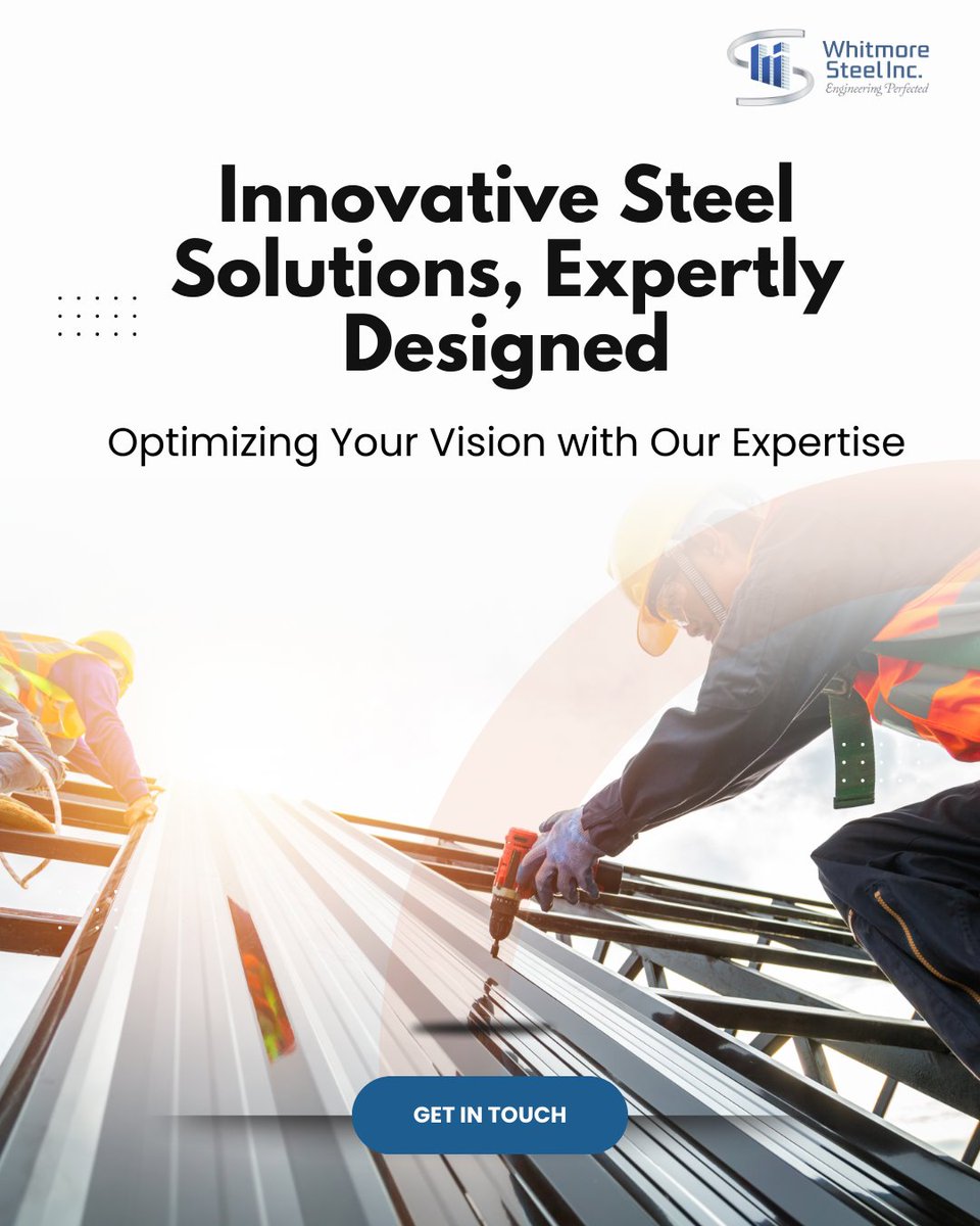 WSI_9075's tweet image. Efficiency meets innovation! Our Design Assist services streamline your project, reducing costs and maximizing performance. Let’s turn your vision into reality.  #DesignAssist#WhitmoreSteel 

#SteelExcellence #Construction #QualityFabrication #ProjectSuccess #EngineeringExperts