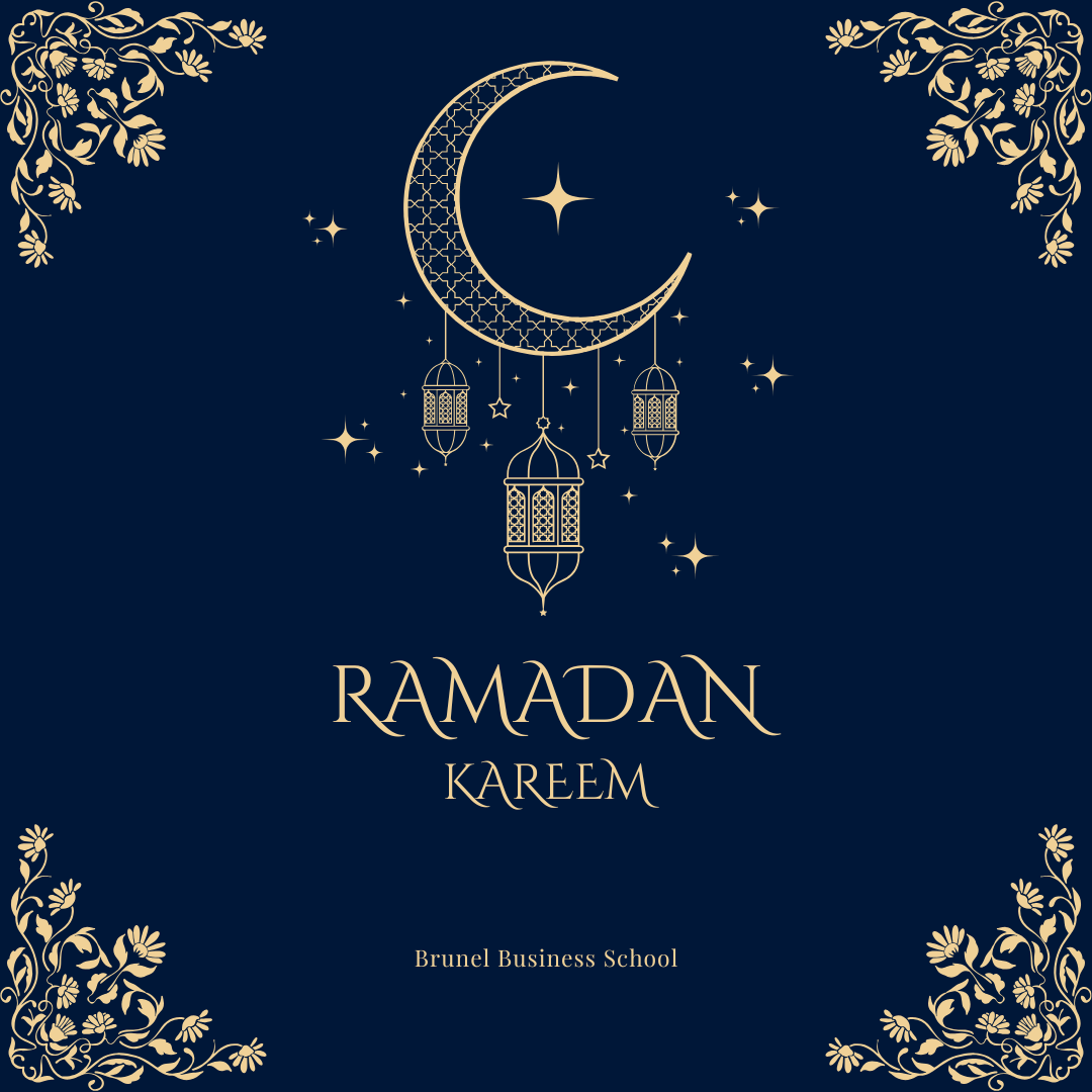 BrunelBusinessSchool (@brunelbusiness) on Twitter photo Ramadan Kareem! 🌙
Wishing our Muslim community at <a href="/brunelbusiness/">BrunelBusinessSchool</a> School a blessed and peaceful Ramadan. May this holy month bring you joy, reflection, and spiritual growth. 🙏
#Ramadan #BrunelBusinessSchool #CommunitY #Diversity #Blessings Ramadan Kareem! 🌙
Wishing our Muslim community at <a href="/brunelbusiness/">BrunelBusinessSchool</a> School a blessed and peaceful Ramadan. May this holy month bring you joy, reflection, and spiritual growth. 🙏
#Ramadan #BrunelBusinessSchool #CommunitY #Diversity #Blessings