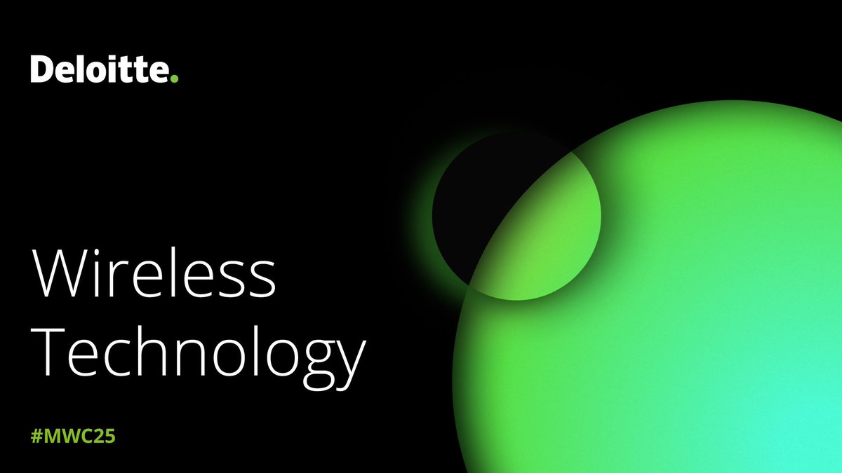 Deloitte's tweet image. Join Vijay Nagarajan and Brandon Kulik as they discuss the pivotal role of #wirelesstechnology in enabling the #futureofAI.

Tune in at 7:30pm CET for Wireless Technology: Powering the Future of AI and Beyond.

delo.tt/6017LoH21