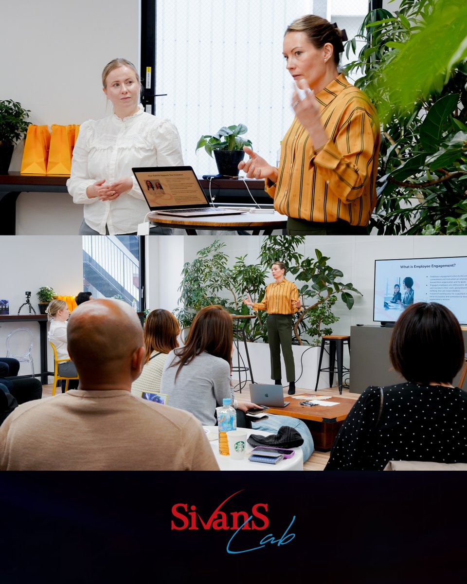SivanSLab's tweet image. 🌟 Event Recap: Happiness = Innovations? 🌟
At SivanS Lab in Tokyo, we recently hosted an engaging discussion on the powerful connection between happiness and innovation in the workplace with PUROSI.