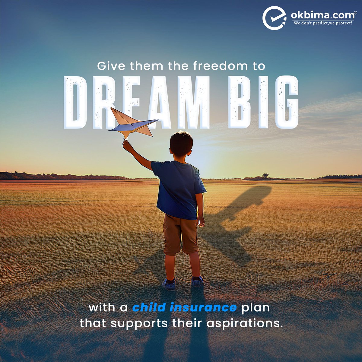okbimaofficial's tweet image. Today, they dream with open eyes—tomorrow, they can make it a reality! Secure their future with the right Child Insurance Plan and let nothing hold them back.

#childinsurance #lifeinsurance #insurance #family #children #okbima