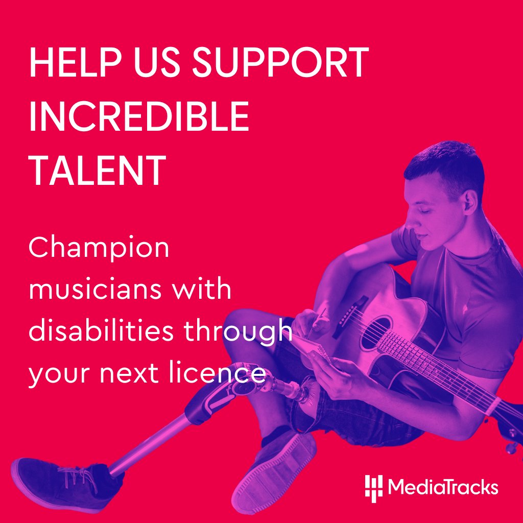 Talent knows no barriers. At MediaTracks, we champion musicians with disabilities—inspiring artists who deserve recognition and a rightful living from their incredible skills. Support their talent through the music you license. x.com/messages/compo…