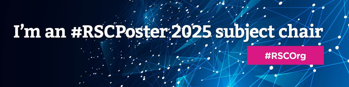 It is on tomorrow! Do not miss this year's celebratory #RSCPoster, an event that brings together the global chemistry community to network with colleagues across the world and at every career stage, share their research.
Join in us at #RSCOrg!
More info at
rsc.org/our-events/rsc…